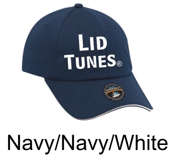 Lid Tunes Performance Cool Mesh Navy Cap